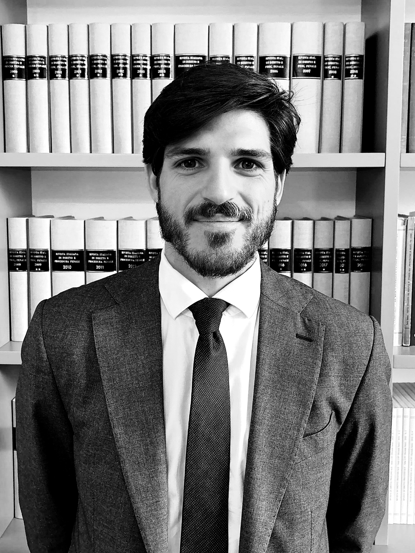 Ritratto dell'avvocato nello studio